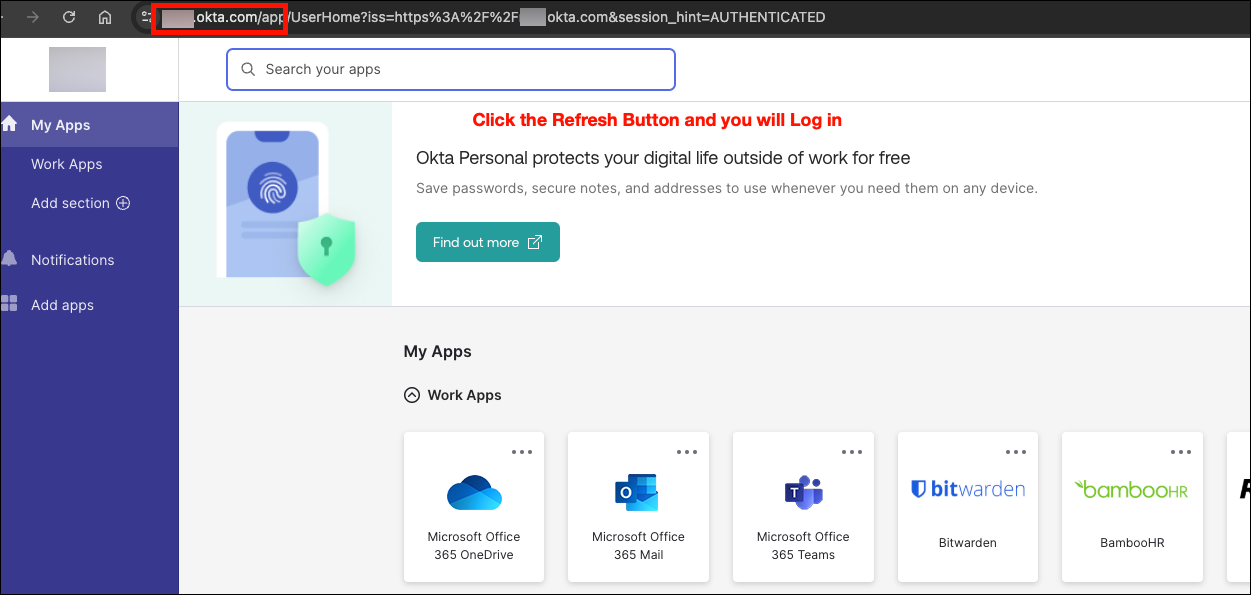 Successful Account Compromise
