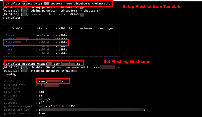 Evilginx Phishlet Configuration